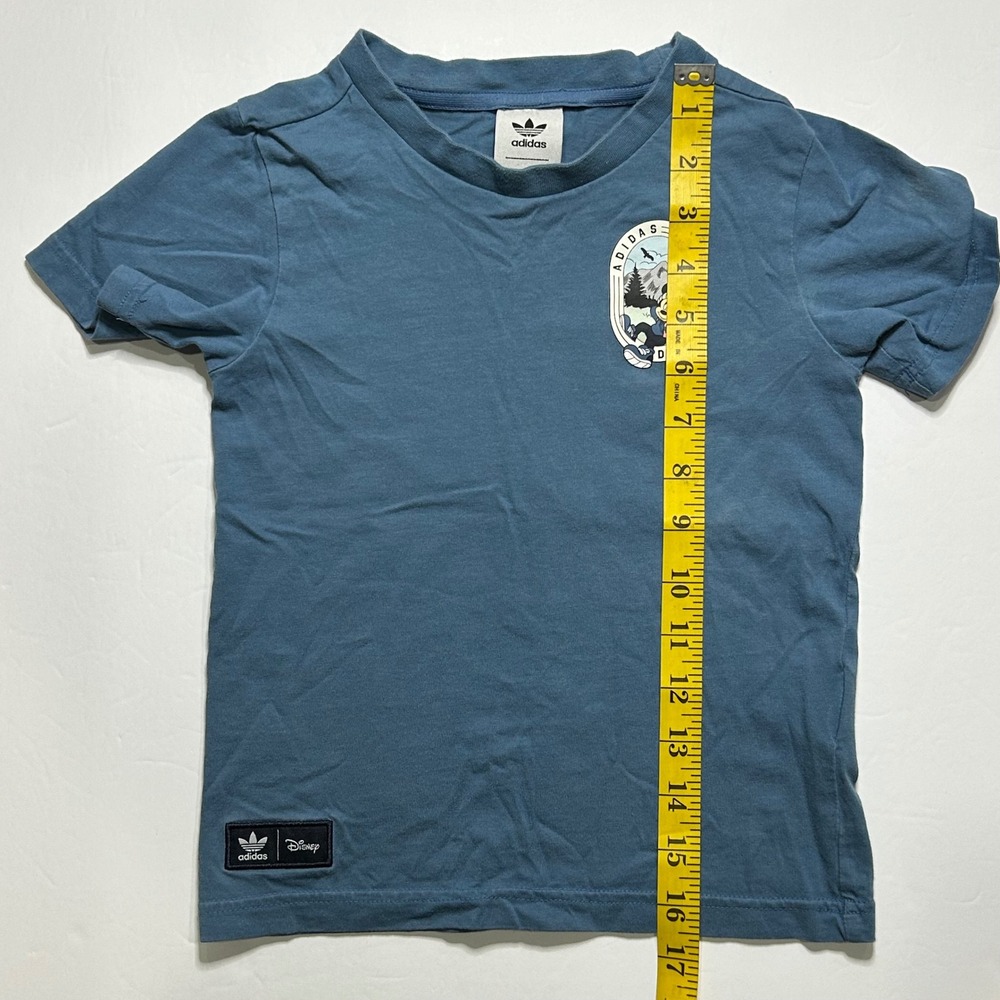 adidas Kids Blue Disney Short Sleeve Tee